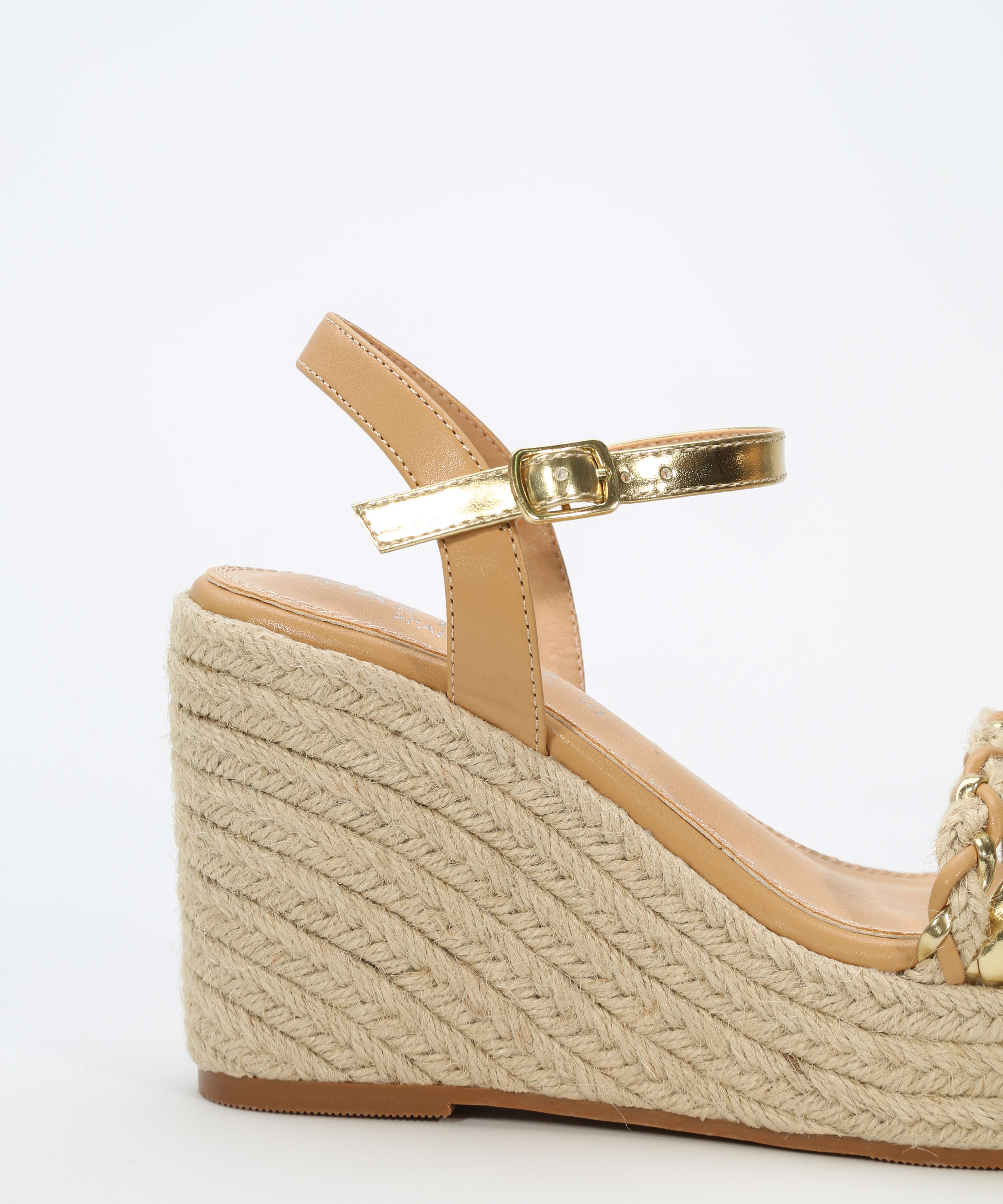 Sandalias cuñas esparto trenzadas  image number null